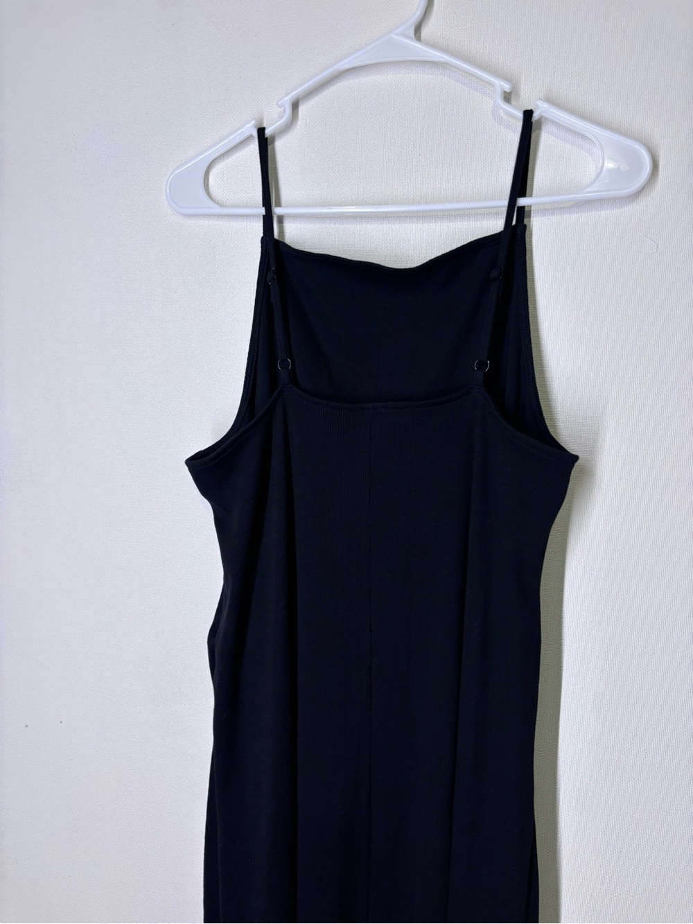 Old Navy Black Midi Maternity Sleeveless Dress - Picture 3 of 6